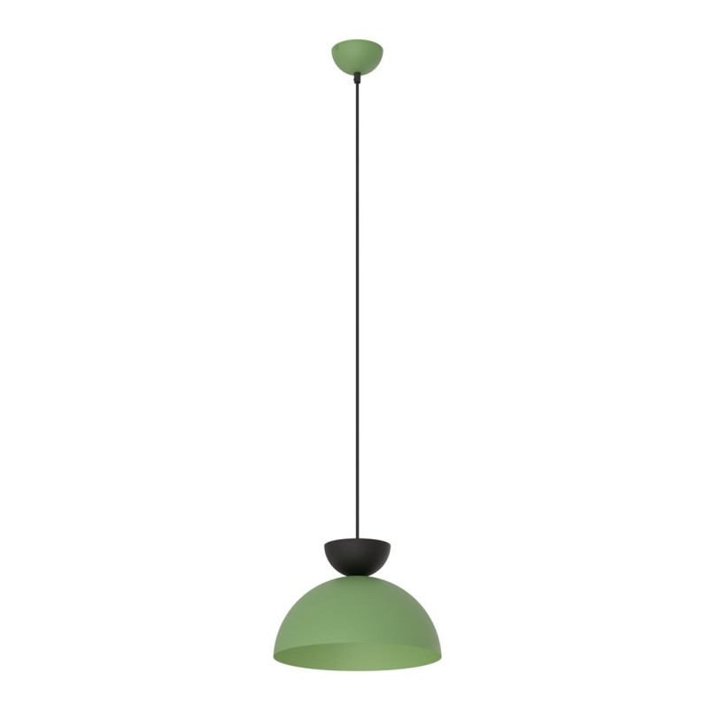 Lampa wisząca Lunaro - zielona/czarna Emibig | Sklep z lampami