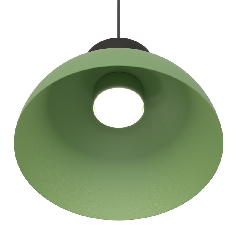 Lampa wisząca Lunaro - zielona/czarna Emibig | Sklep z lampami