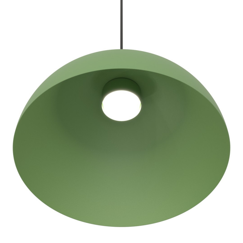 Lampa Wisząca Lunaro Zielona/Czarna Emibig - 40cm | Sklep z Lampami