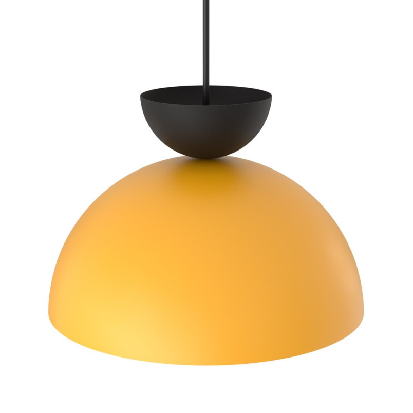 Lampa wisząca Lunaro - Emibig | Pomarańczowa, Metalowa