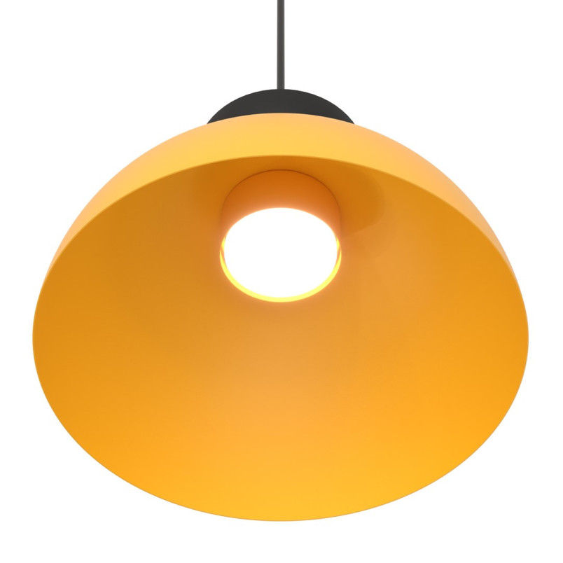 Lampa wisząca Lunaro - Emibig | Pomarańczowa, Metalowa