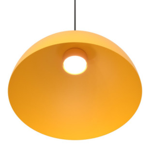 Lampa wisząca Lunaro Emibig | Pomarańczowa, Metalowa, 40cm