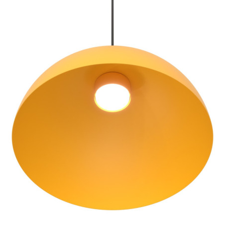 Lampa wisząca Lunaro Emibig | Pomarańczowa, Metalowa, 40cm