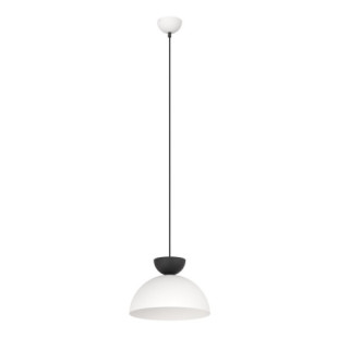 Lampa wisząca Lunaro Emibig | Biały/Czarny | Kup online