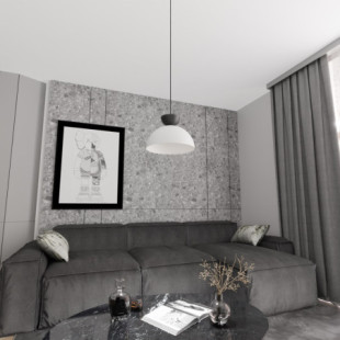 Lampa wisząca Lunaro Emibig | Biały/Czarny | Kup online