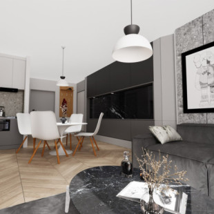 Lampa wisząca Lunaro Emibig | Biały/Czarny | Kup online