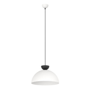 Lampa wisząca Lunaro Emibig | Biały/Czarny | 40cm