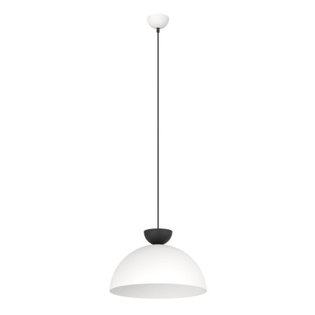 Lampa wisząca Lunaro Emibig | Biały/Czarny | 40cm