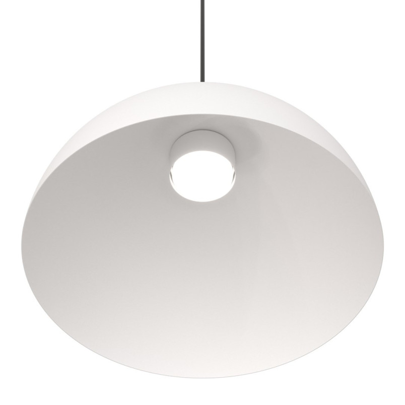 Lampa wisząca Lunaro Emibig | Biały/Czarny | 40cm
