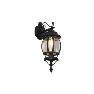 Kinkiet zewnętrzny Trio Elvo Down - czarny mat | Lampy ogrodowe
