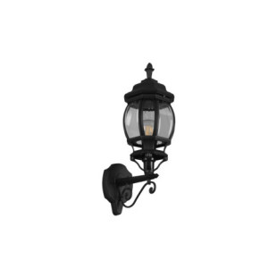 Kinkiet zewnętrzny Elvo Up czarny Trio - Lampa do ogrodu