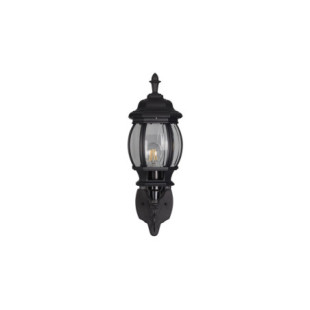 Kinkiet zewnętrzny Elvo Up czarny Trio - Lampa do ogrodu