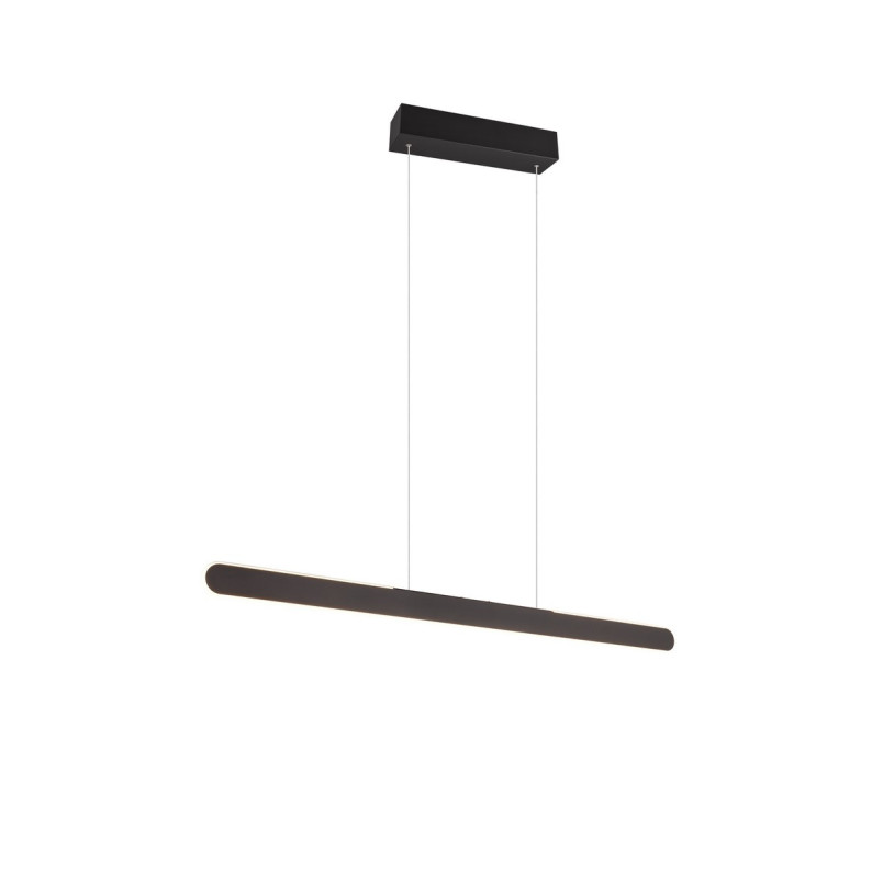 Lampa wisząca Helios LED 100cm czarny Trio - Nowoczesne Oświetlenie