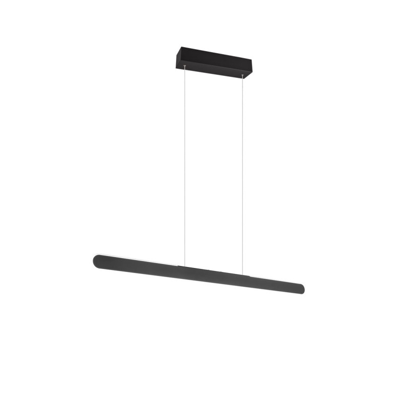 Lampa wisząca Helios LED 100cm czarny Trio - Nowoczesne Oświetlenie