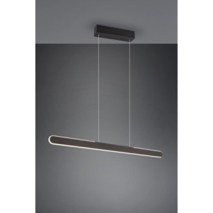 Lampa wisząca Helios LED 100cm czarny Trio - Nowoczesne Oświetlenie