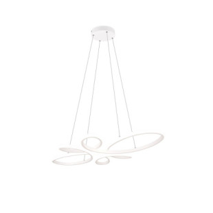 Lampa wisząca LED Fly biała Trio | Nowoczesne oświetlenie