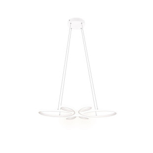 Lampa wisząca LED Fly biała Trio | Nowoczesne oświetlenie