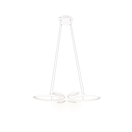 Lampa wisząca LED Fly biała Trio | Nowoczesne oświetlenie