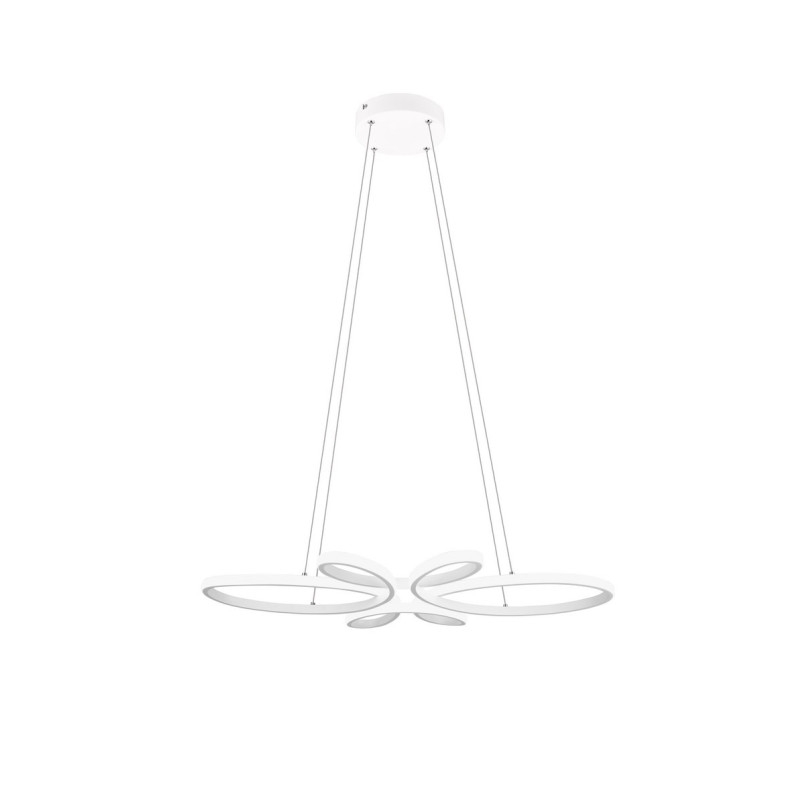 Lampa wisząca LED Fly biała Trio | Nowoczesne oświetlenie