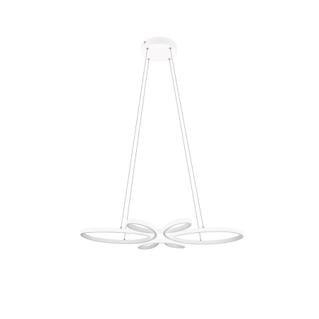 Lampa wisząca LED Fly biała Trio | Nowoczesne oświetlenie
