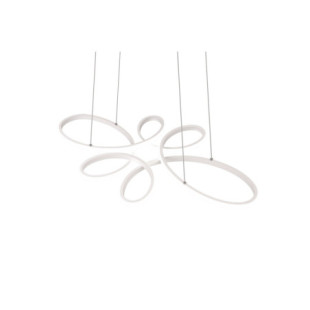 Lampa wisząca LED Fly biała Trio | Nowoczesne oświetlenie