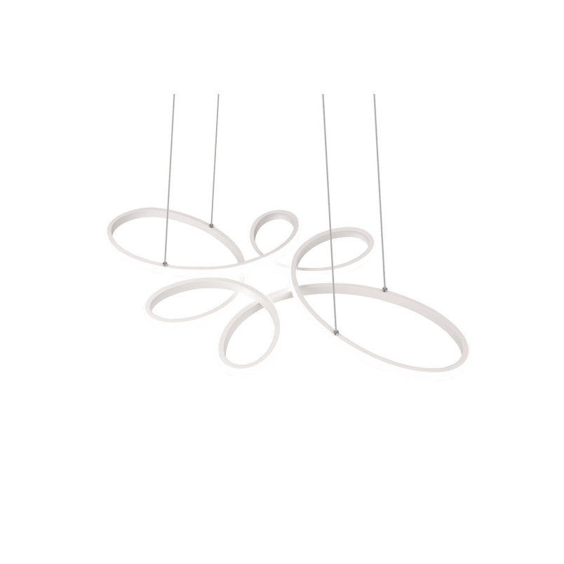Lampa wisząca LED Fly biała Trio | Nowoczesne oświetlenie
