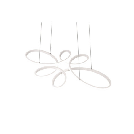 Lampa wisząca LED Fly biała Trio | Nowoczesne oświetlenie
