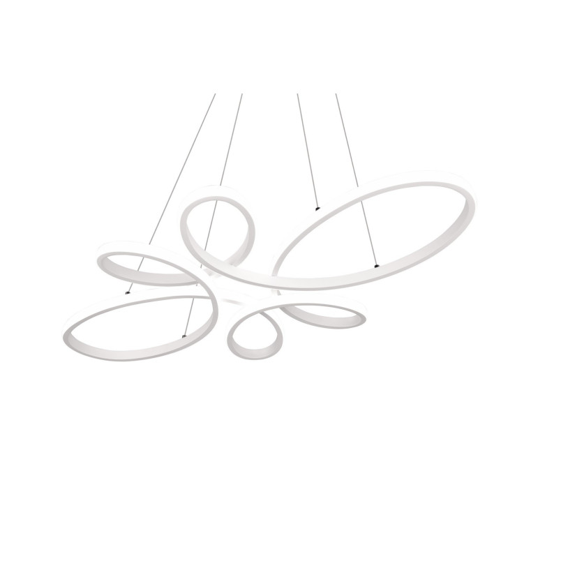 Lampa wisząca LED Fly biała Trio | Nowoczesne oświetlenie