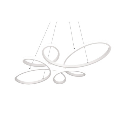 Lampa wisząca LED Fly biała Trio | Nowoczesne oświetlenie