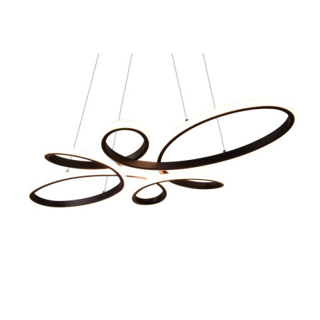 Lampa wisząca Fly LED czarna Trio - Nowoczesny design