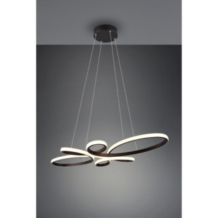 Lampa wisząca Fly LED czarna Trio - Nowoczesny design