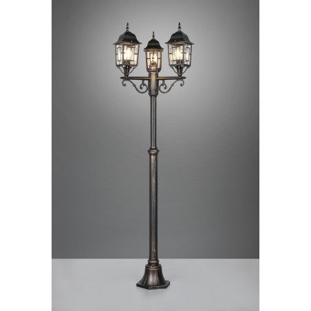 Lampa zewnętrzna Trio Volturno 200cm - Rdzawe wykończenie