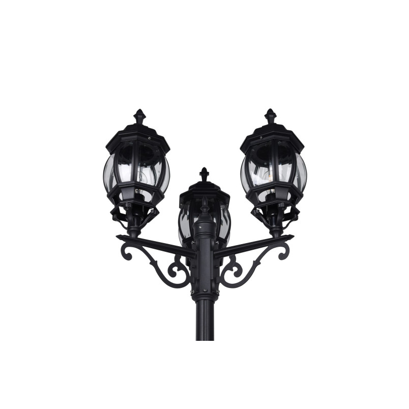 Lampa zewnętrzna Trio Elvo III | 240cm | Czarny mat
