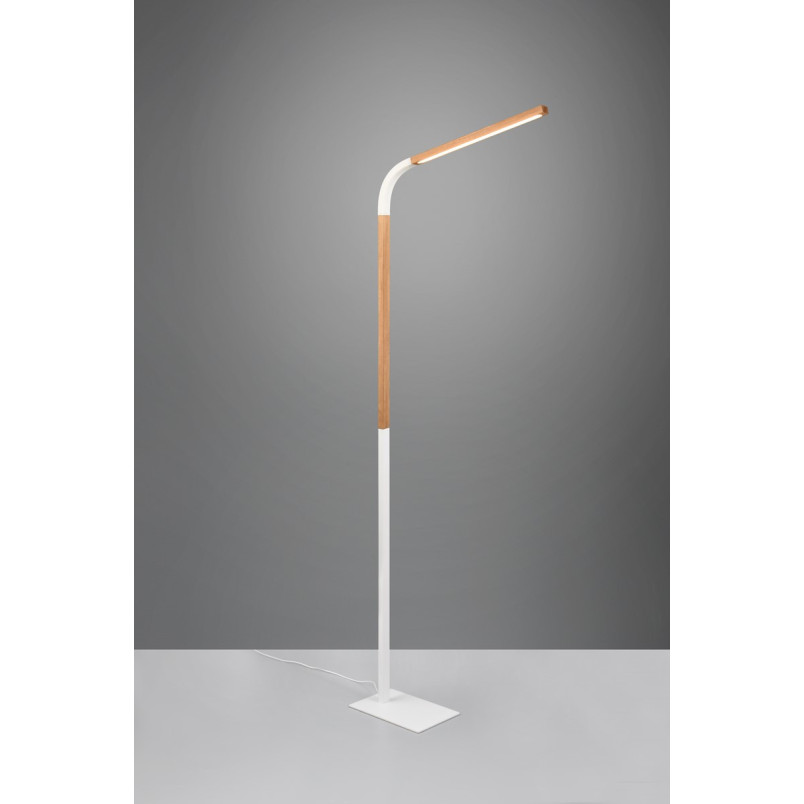 Lampa podłogowa LED Norris Trio - Nowoczesny design, ściemniacz