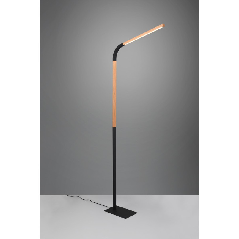 Lampa podłogowa LED Norris Trio - Nowoczesny design, ściemniacz