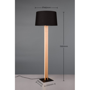 Lampa podłogowa Rahul Trio - Nowoczesny design, 150cm