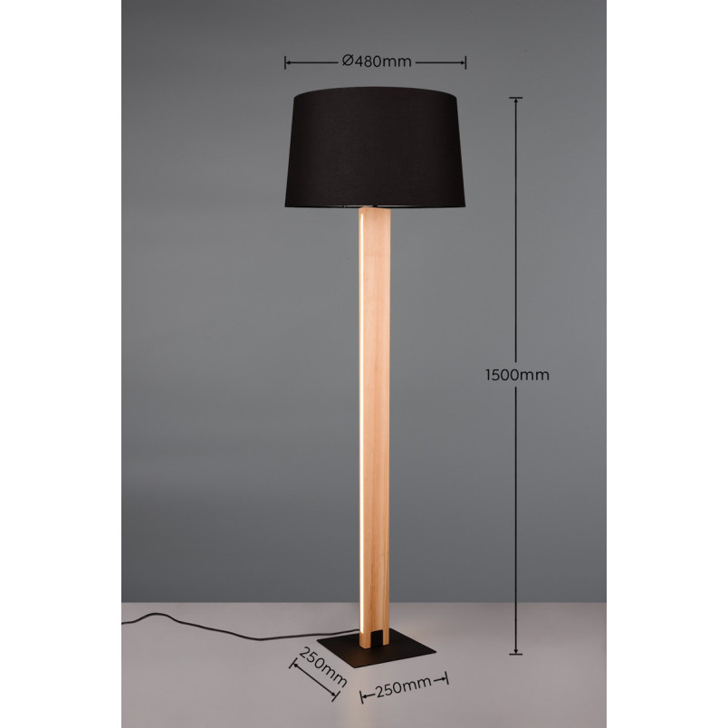 Lampa podłogowa Rahul Trio - Nowoczesny design, 150cm