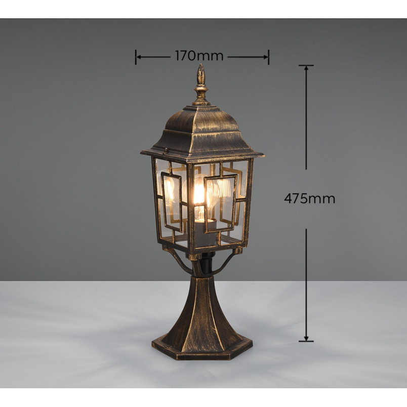 Lampa zewnętrzna Trio Volturno - rdzawe wykończenie | Sklep z lampami