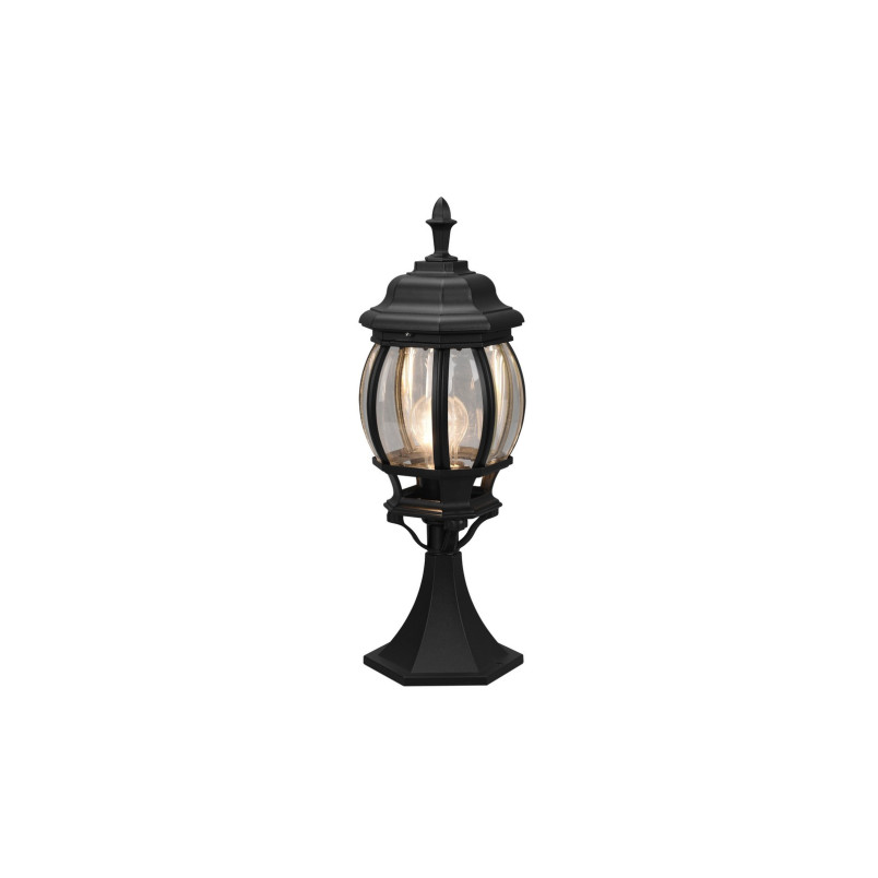Lampa zewnętrzna Elvo - czarny mat | Trio - Ogród w stylu retro