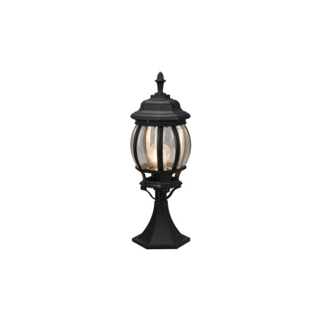 Lampa zewnętrzna Elvo - czarny mat | Trio - Ogród w stylu retro
