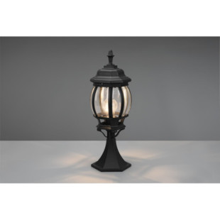 Lampa zewnętrzna Elvo - czarny mat | Trio - Ogród w stylu retro