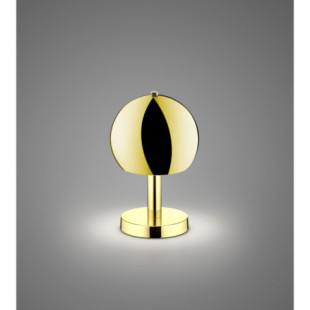Lampa kula na stolik nocny Boccia 18cm polerowany mosiądz Trio