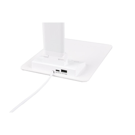 Lampa biurkowa LED Trio Travis - Nowoczesny design z USB