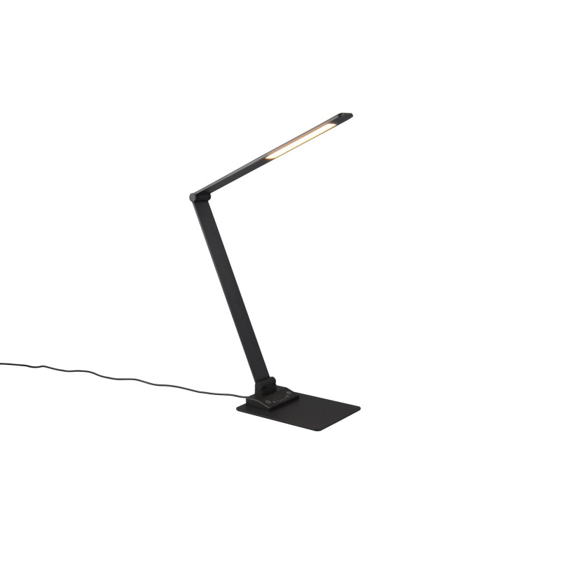 Lampa biurkowa LED Travis Trio - Nowoczesny design, USB, ściemniacz