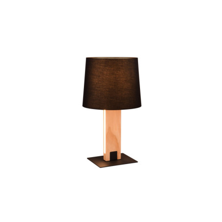 Lampa stołowa Rahul Trio - Nowoczesny design, czarny abażur