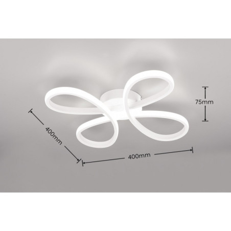 Plafon LED Trio Fly 40cm - Nowoczesne Oświetlenie