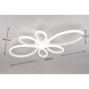 Plafon LED Fly Trio - Nowoczesne Oświetlenie | 4000K