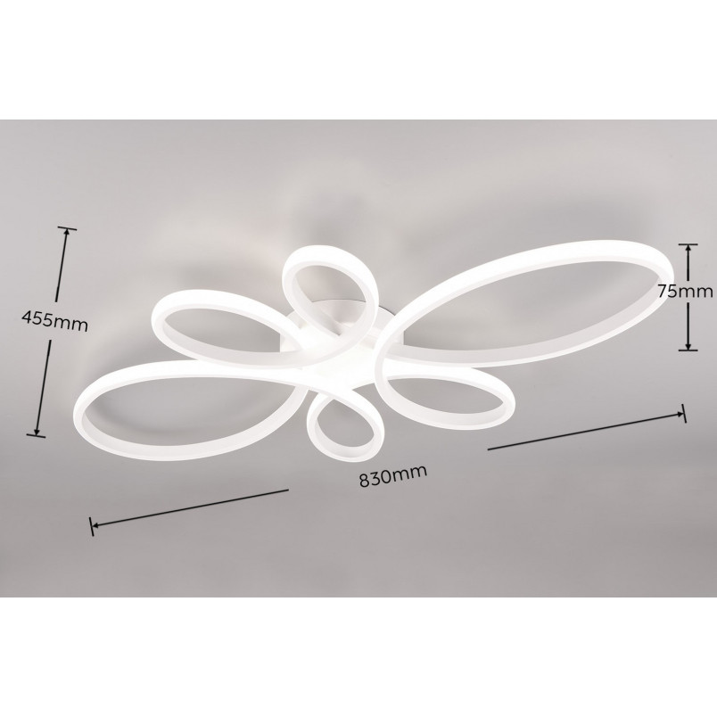 Plafon LED Fly Trio - Nowoczesne Oświetlenie | 4000K