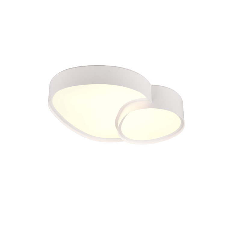 Plafon LED Rise Trio z pilotem | Nowoczesne oświetlenie