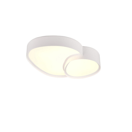 Plafon LED Rise Trio z pilotem | Nowoczesne oświetlenie
